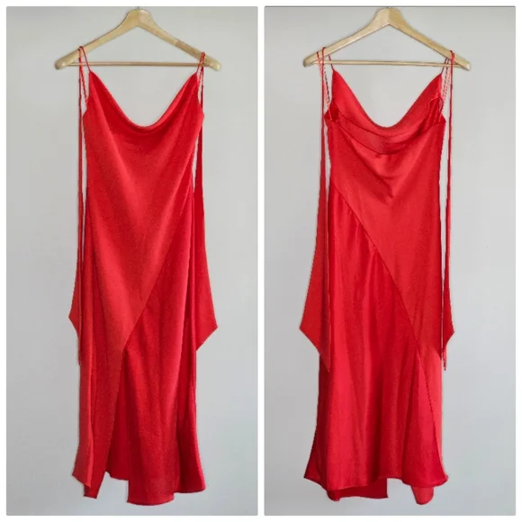 Cushnie x Target Red Strapless Slip Dress - Picture 7 of 14